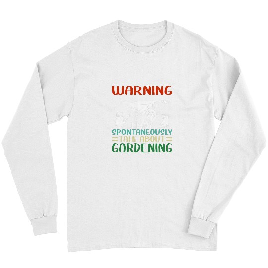 gardening tools garden gardener plants plant landscaper Long Sleeves