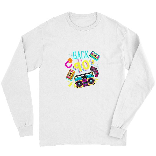 90s Loving Population Retro Funny vintages Nineties Fan 22 Long Sleeves