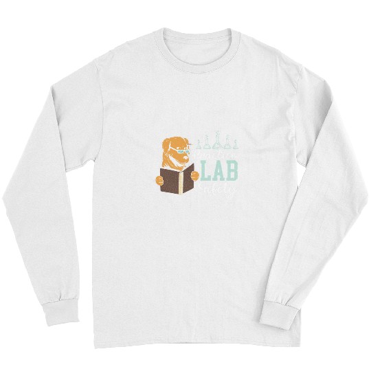 Labrador Lab Dog Practice Lab Safety Future Scientist Labrador Dog 3 Long Sleeves
