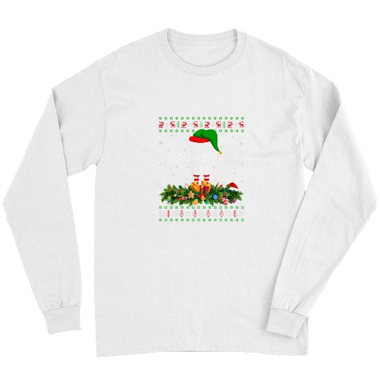 Funny Matching Family Ugly The Builder Elf Christmas Long Sleeves