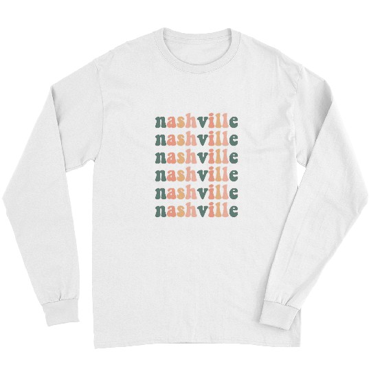 Country Music Festival Western Wear Nashville Music City 23 Long Sleeves