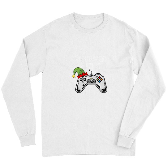 Game The Gamer Elf Matching Family Christmas Video Game Boys 434 Long Sleeves