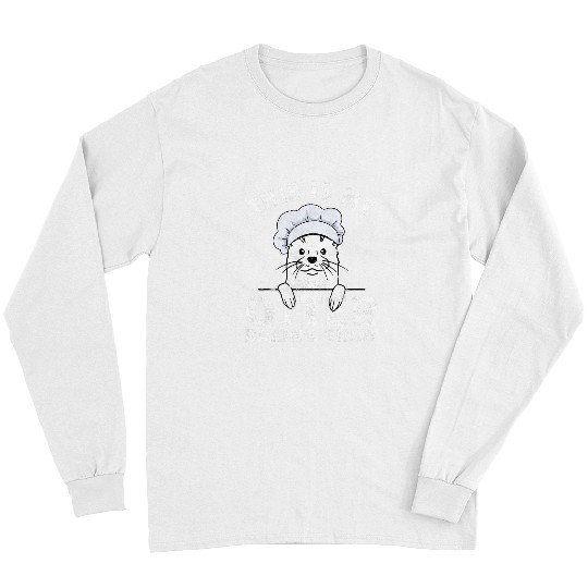 Otters This Is My Otter Baking Outfit Funny Otter Sea Animal Lover Long Sleeves