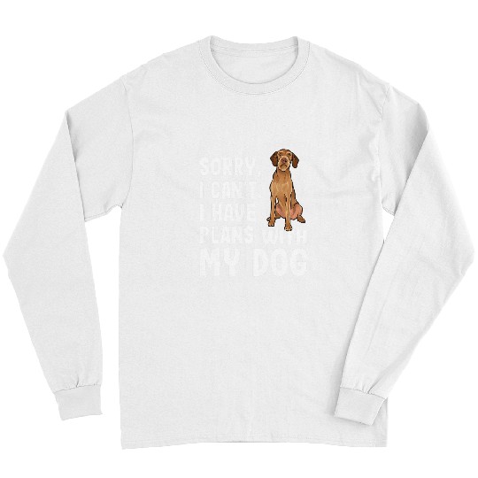 Dog Vizsla Programs With My Dog Wirehaired Vizsla Long Sleeves