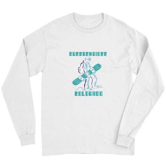 Skiing Ski Breckenridge Skiing Winter Vacation Ski Colorado Snowboard Long Sleeves