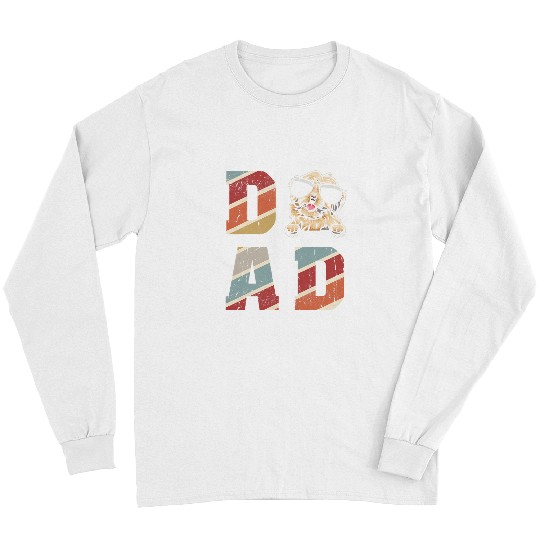 Dog Havanese Dad Cool for Dog Dad Retro Vintage Long Sleeves