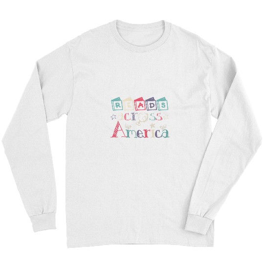 Reading Book Reads Across Tee America Reading Teacher Books Reader Kids Reader Long Sleeves