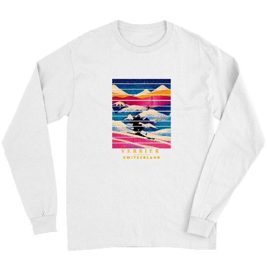 Skiing Ski and Apres Ski Winter Sports Verbier Switzerland Long Sleeves
