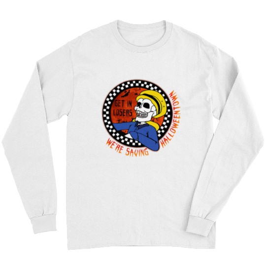 Get in Losers Were Saving Halloweentown vintages Halloween 63 Long Sleeves