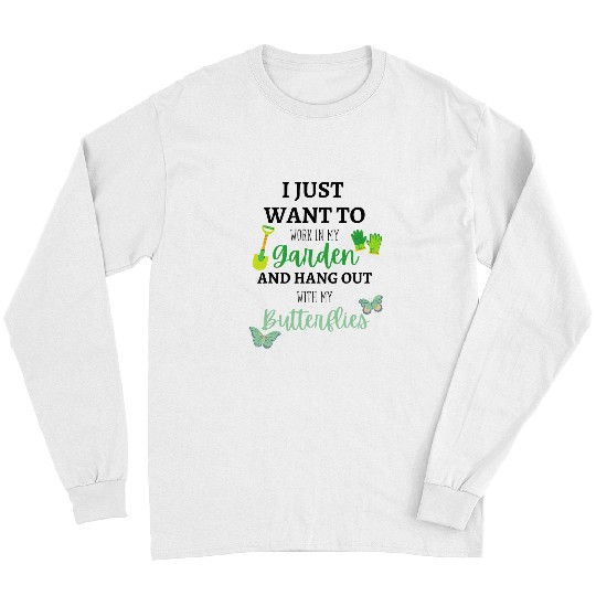 Gardening plants plant Mom botanical garden vegan gardener Long Sleeves