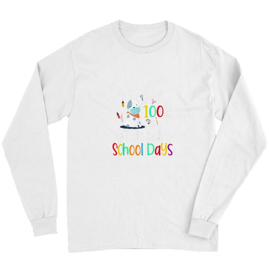 I Survived 100 Masked School Days Teacher Student Gift 4 Long Sleeves