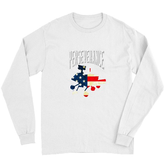 America USA perseverance mars landing history making Long Sleeves