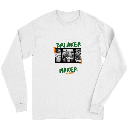 Barrier Breaker History Maker cool juneteenth holidays 3 Long Sleeves