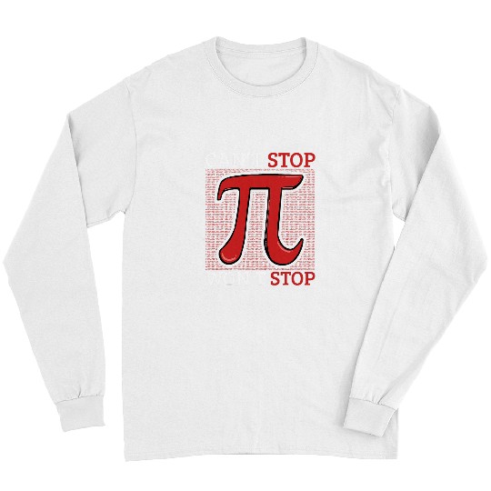 Pi Math Teacher Student Long Sleeves