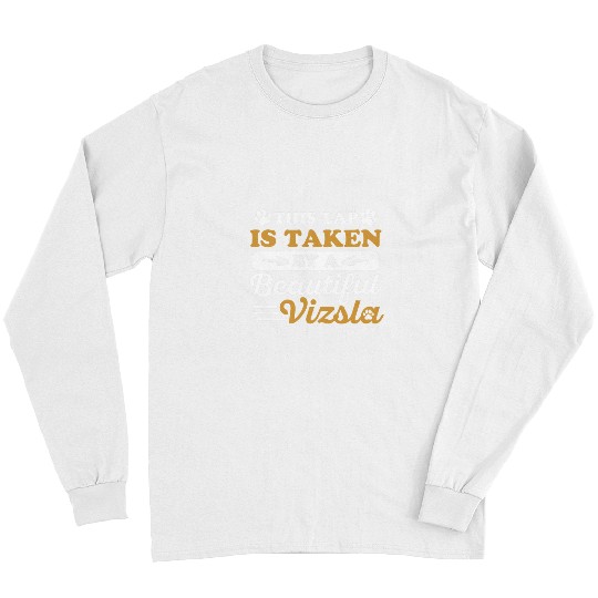 Dog Vizsla Design for a Hungarian Vizsla Lover Long Sleeves