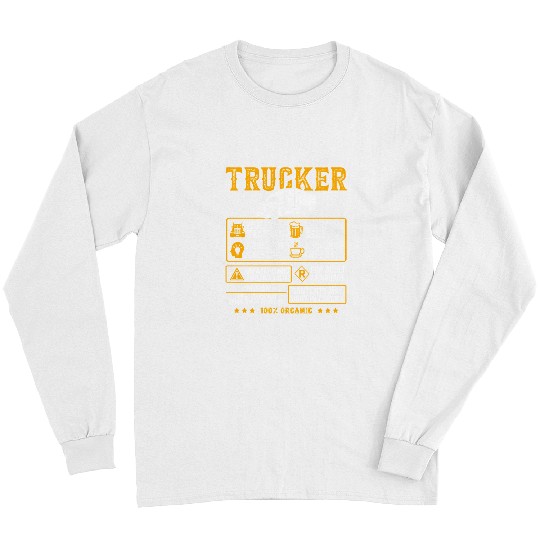 Truck Lover Trucker Multi Tasking Problem Solving TruckerFunny Truck Driver 26 Trucks Long Sleeves