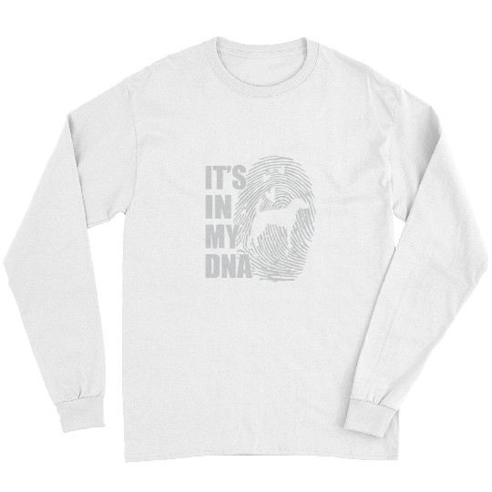 Funny American Foxhound DNA Dog Mom Dad Dog Lover Long Sleeves