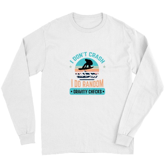 Skiing Ski Whistler Blackcomb Canada Retro Downhill Skier Skiing Long Sleeves