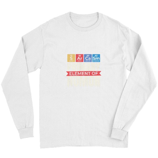Periodic Table Element Of Humor chemicals Element Long Sleeves