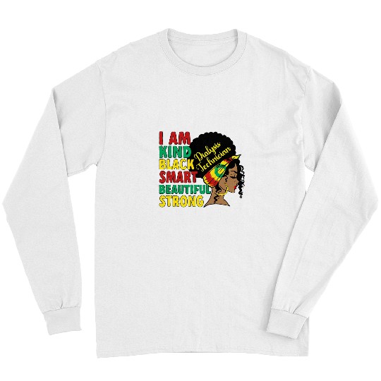 Black Dialysis Technician African American Dialysis Tech Long Sleeves
