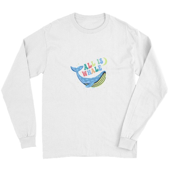 Whales Retro All Is Whale Long Sleeves