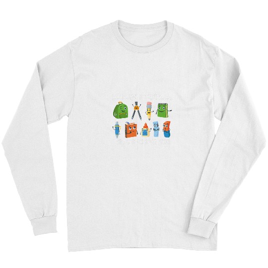 SO LONG PRESCHOOL HELLO KINDERGARTEN Teacher Student PreK 2 Long Sleeves