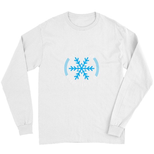 Funny Snow Day Supporter Teacher Student Winter Snowflake 1 Long Sleeves