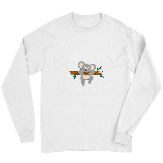 Funny Bear Koala Paraprofessional Appreciation Paraeducator Cute Bears Long Sleeves