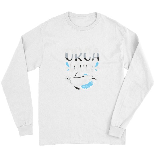 Whales Orca Lover Protect Orcas Whale Sea Long Sleeves
