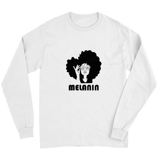 Black Girl Melanin Black History Month Men Women Long Sleeves