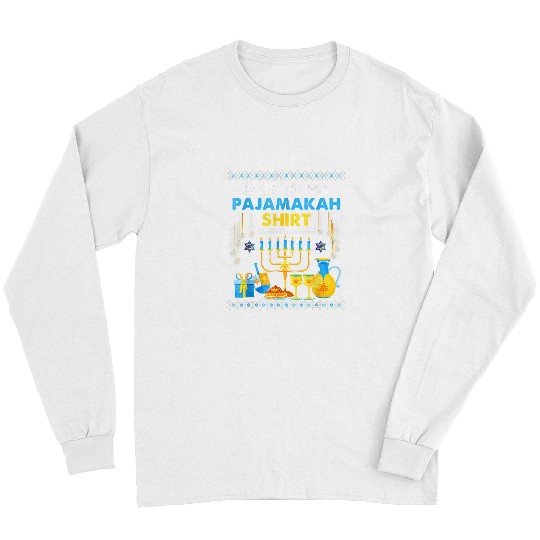 This Is My Hanukkah Pajamakah Hanukkah Funny Pajama233 Long Sleeves