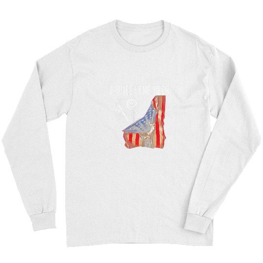 Project Engineer Mix American Flag Long Sleeves