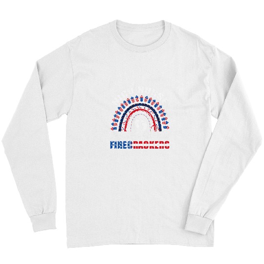 NICU nurses I Care For The Cutest Firecrackers 4th Of July Long Sleeves