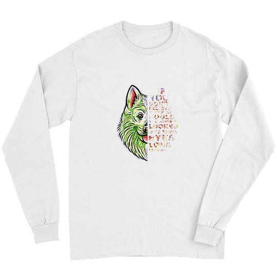 Dog Samoyed If You Dont Believe They Have Souls Samoyed Dog Portrait Long Sleeves