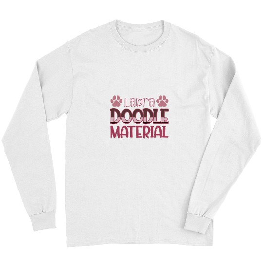 Labradoodle Material Dog Copy Copy Long Sleeves