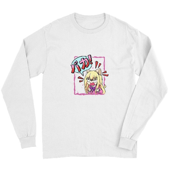 Mad Chibi Baka Kawaii Angry Waifu Weeabo Otaku Anime Manga 295 Long Sleeves