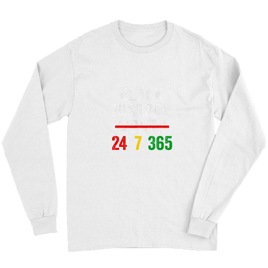 Black History Month Apparel African Pride Afrocentric Long Sleeves