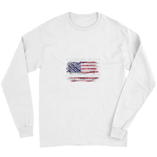 vintages USA American Flag Worlds bests Combat Engineer Long Sleeves