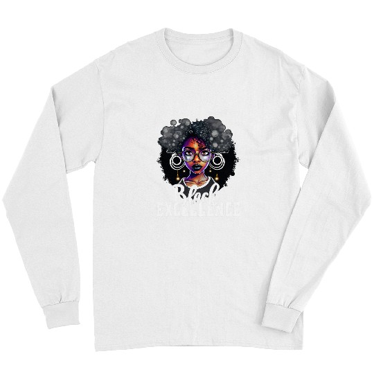 Black Excellence African Pride Black History Month 1 Long Sleeves