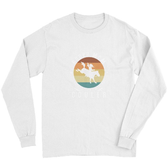Cowgirls Women Howdy Horse Rider Rancher Mother Rodeo Mom Long Sleeves