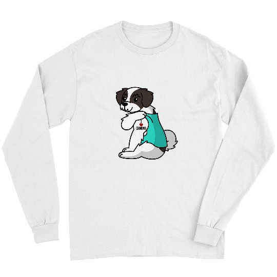 Dog Havanese I Love Grandma Tattoo Havanese Grandmother Dog Long Sleeves