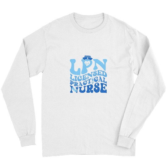 LPN Licensed Practical nurses Nursing Student Graduation Long Sleeves