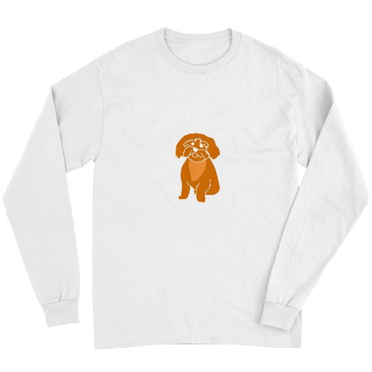 Cute Anatomy Cavapoo Dog Long Sleeves