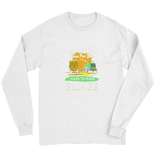 Tractor driving Farming Farm Tractor Agriculture Harvester Cultivator Farmer 13 Long Sleeves