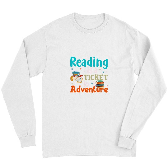 Reading Adventure Library Book Adventure Teacher Student Long Sleeves