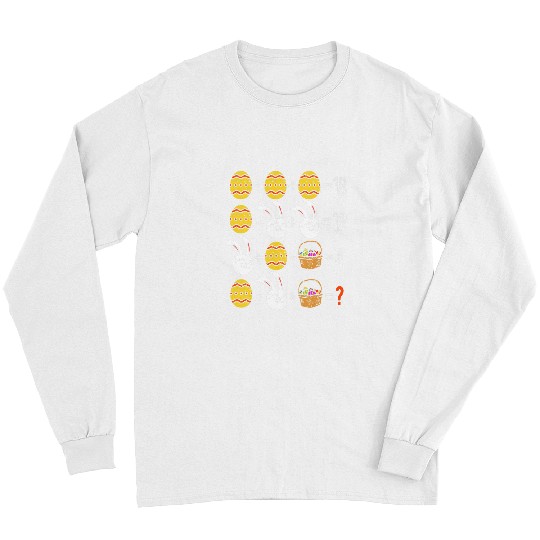 Easter Order of Operations Quiz Math Teacher easter Egg Hunt Long Sleeves