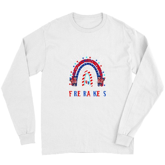 Retro NICU nursess Cutest Firecrackers NICU 4th of July Long Sleeves