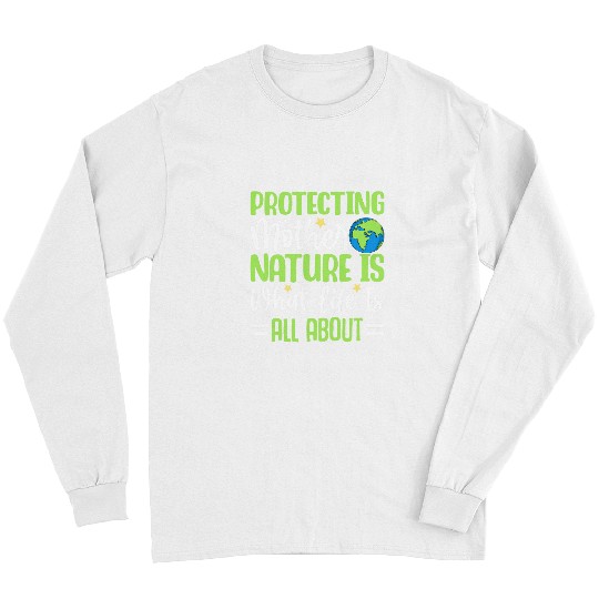 Sustainable Food Producer Earth Day Meme Quote Long Sleeves