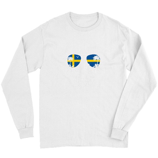 Swedish Student Off Duty College Summer Vacation Sweden Long Sleeves