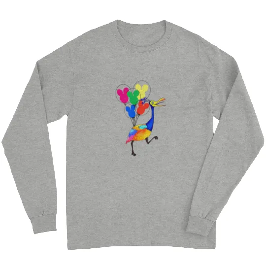 Disney Up Long Sleeves, Kevin Up Long Sleeves, Up Balloon Long Sleeves, Disney Balloon Long Sleeves